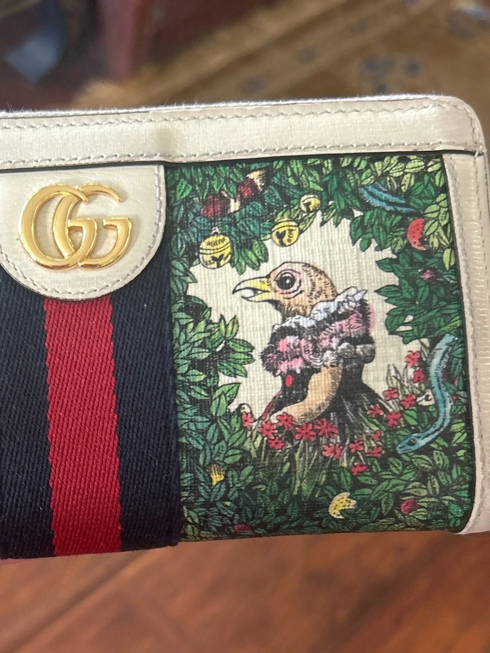 Gucci Japan exclusive collab w/Yuko Higuchi Zippy WALLET with COA - Picture 3 of 16